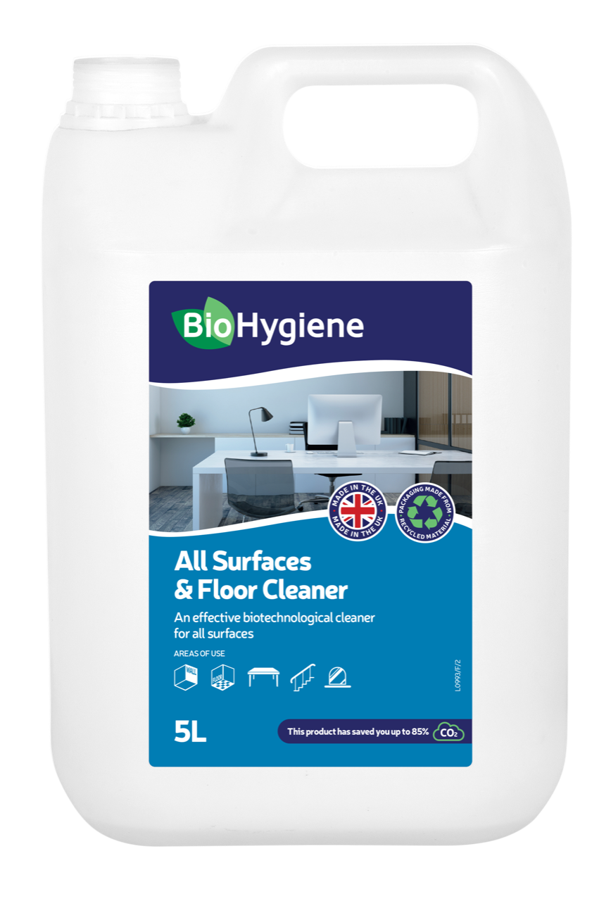 BioHygiene Allzweckreiniger für Oberflächen & Fußböden 5L Konzentrat